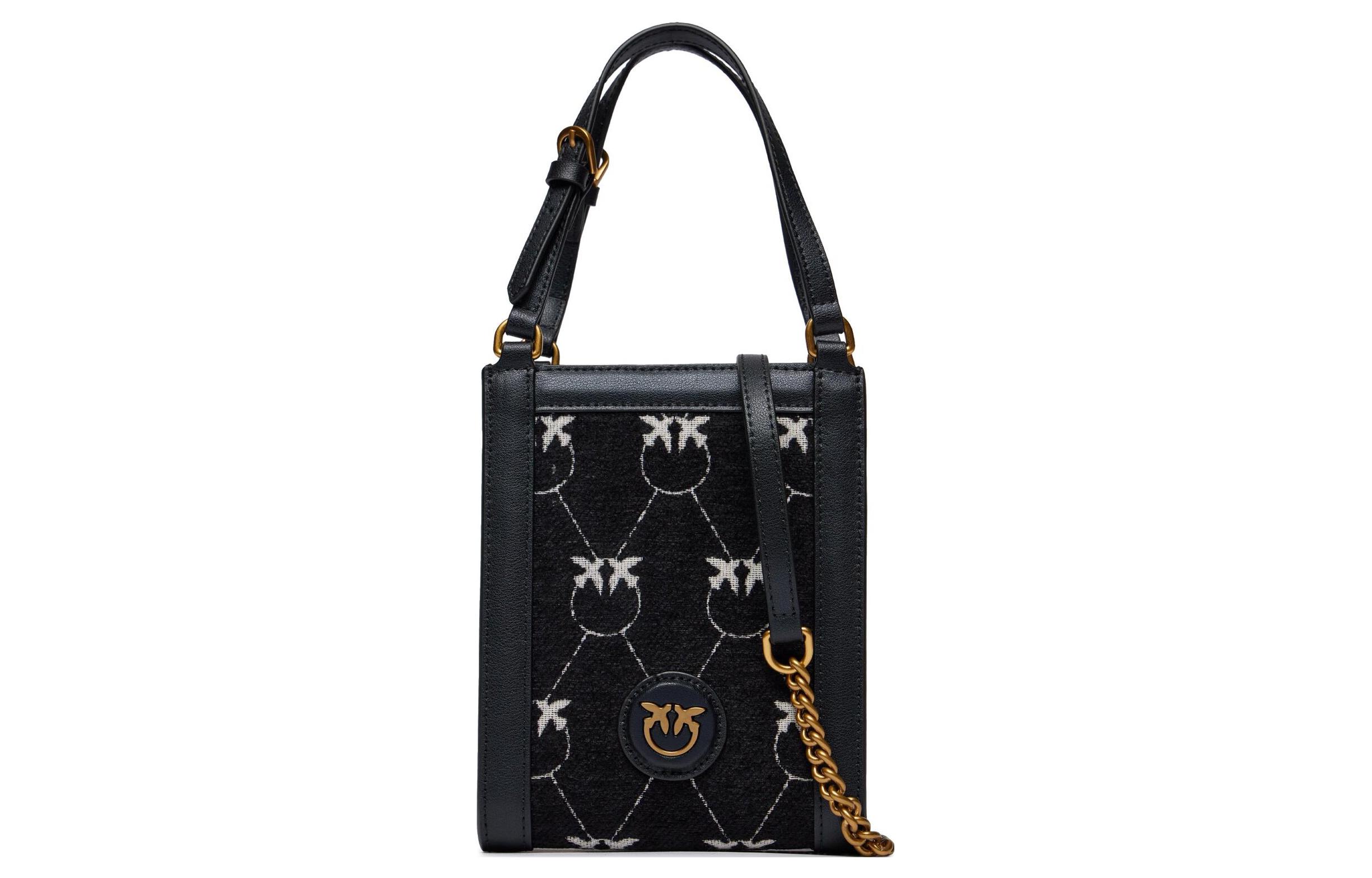 Сумка через плечо из зернистой кожи, маленькая женская сумка-кроссбоди черная PINKO
Сумка через плечо из зернистой кожи, маленькая женская сумка-кроссбоди черная PINKO