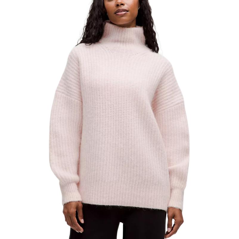 Свитер из смесовой альпаки женский Lululemon, мультиколор розовый/розовый голубой
Свитер из смесовой альпаки женский Lululemon, мультиколор розовый/розовый голубой