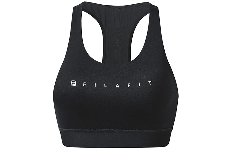 Футболка спортивная женская FILA, черная 
Футболка спортивная женская FILA, черная