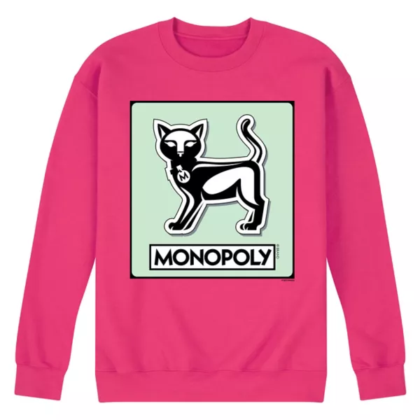 Мужская флисовая толстовка с жетоном из игры "Монополия" в виде кота Licensed Character, розовый
Мужская флисовая толстовка с жетоном из игры "Монополия" в виде кота Licensed Character, розовый