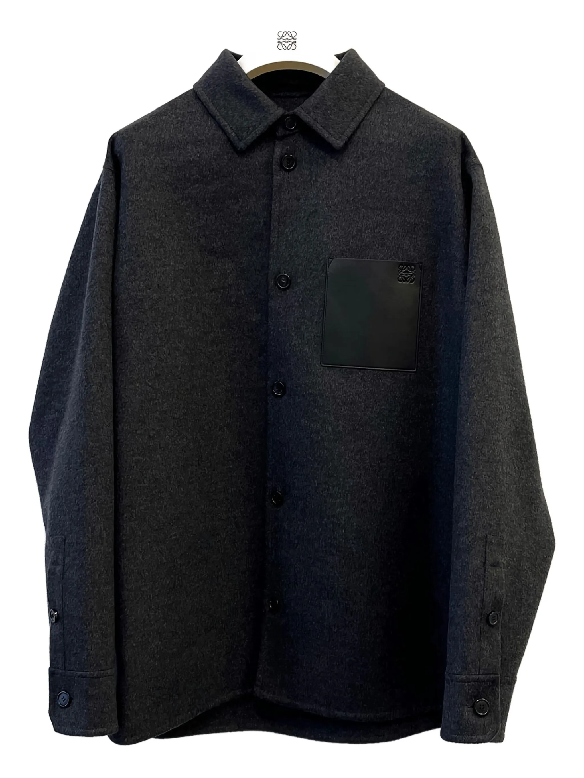 Рубашка с нашивкой Anagram Loewe, серый
Рубашка с нашивкой Anagram Loewe, серый