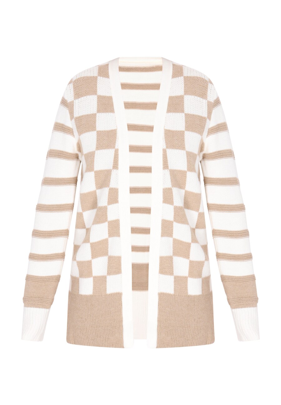 Вязаный кардиган Usha, бежевый
Вязаный кардиган Usha, бежевый