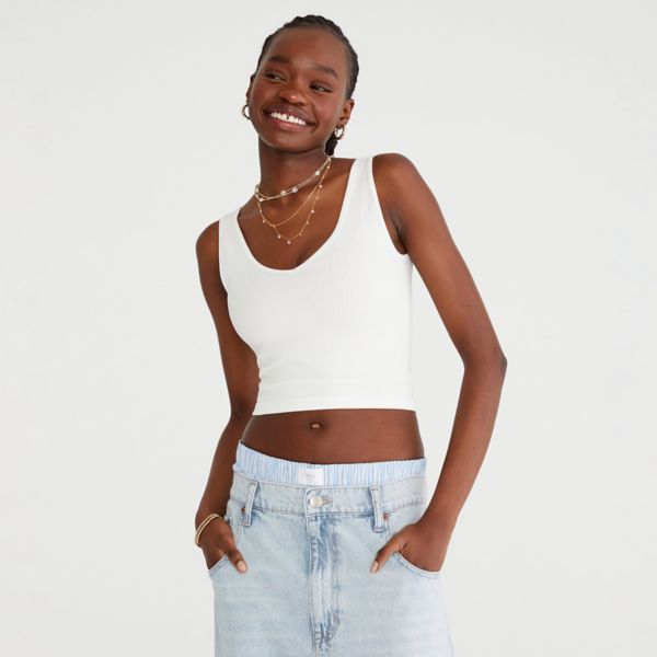 Юниорская одежда 3 способа бесшовной укороченной майки-трансформера Aeropostale, бежевый
Юниорская одежда 3 способа бесшовной укороченной майки-трансформера Aeropostale, бежевый