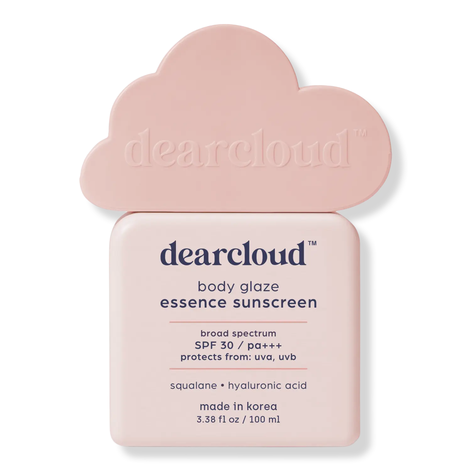 Солнцезащитная эссенция для тела Body Glaze SPF 30 dearcloud
Солнцезащитная эссенция для тела Body Glaze SPF 30 dearcloud