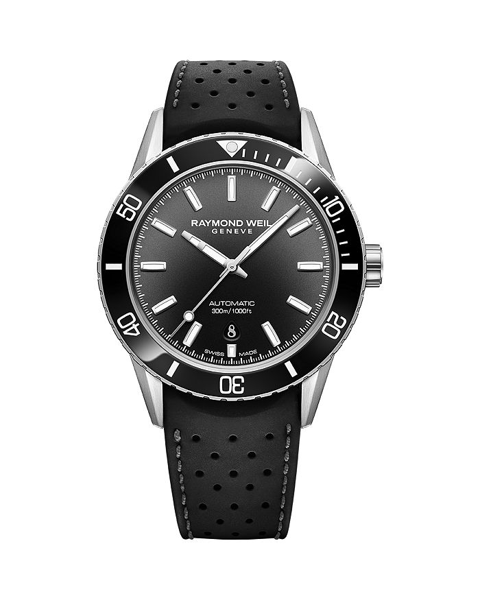 Часы Freelancer Diver с резиновым ремешком, 42,5 мм Raymond Weil, черный
Часы Freelancer Diver с резиновым ремешком, 42,5 мм Raymond Weil, черный