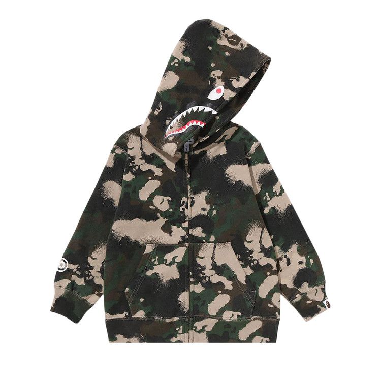 Худи BAPE Kids Map Camo Shark Zip Hoodie, Green
Худи BAPE Kids Map Camo Shark Zip Hoodie, Green