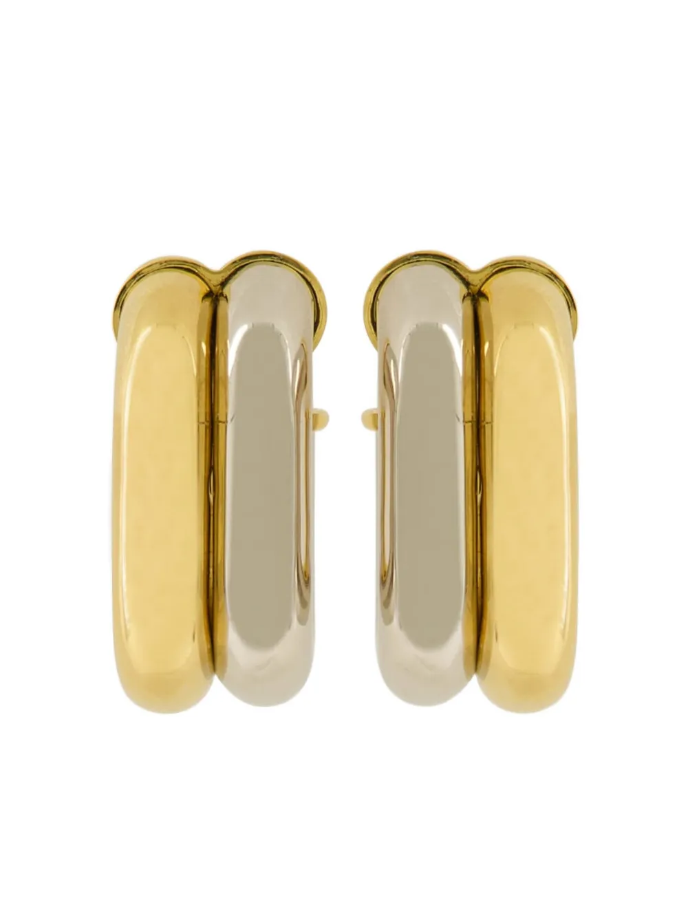 Серьги-кольца в двух тонах Rabanne, серебряный
Серьги-кольца в двух тонах Rabanne, серебряный