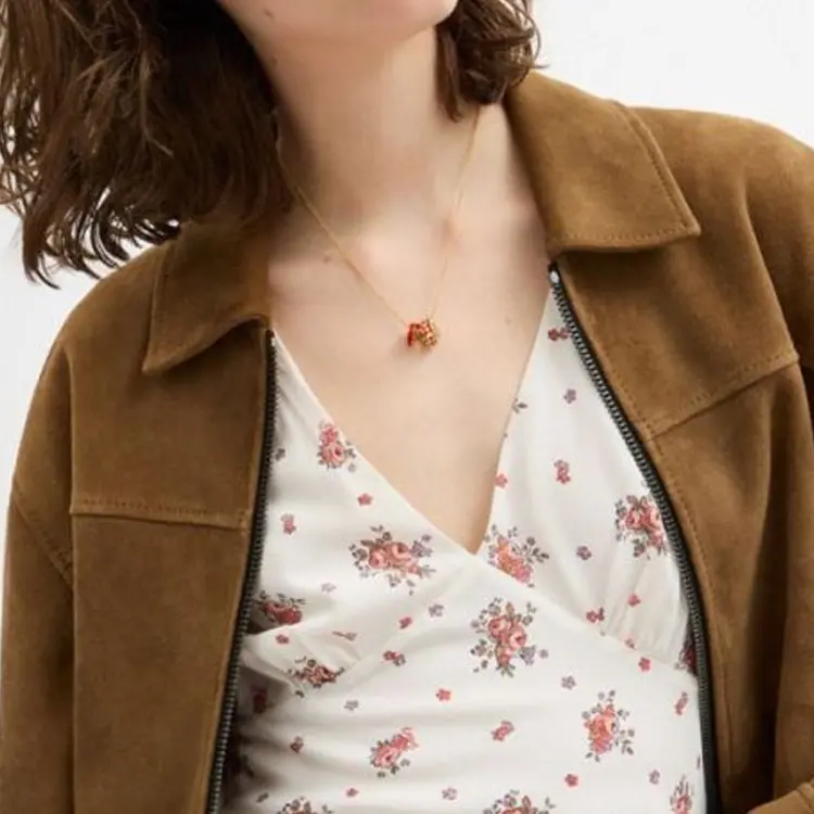 COACH Медное ожерелье Women's Gold/Red
COACH Медное ожерелье Women's Gold/Red