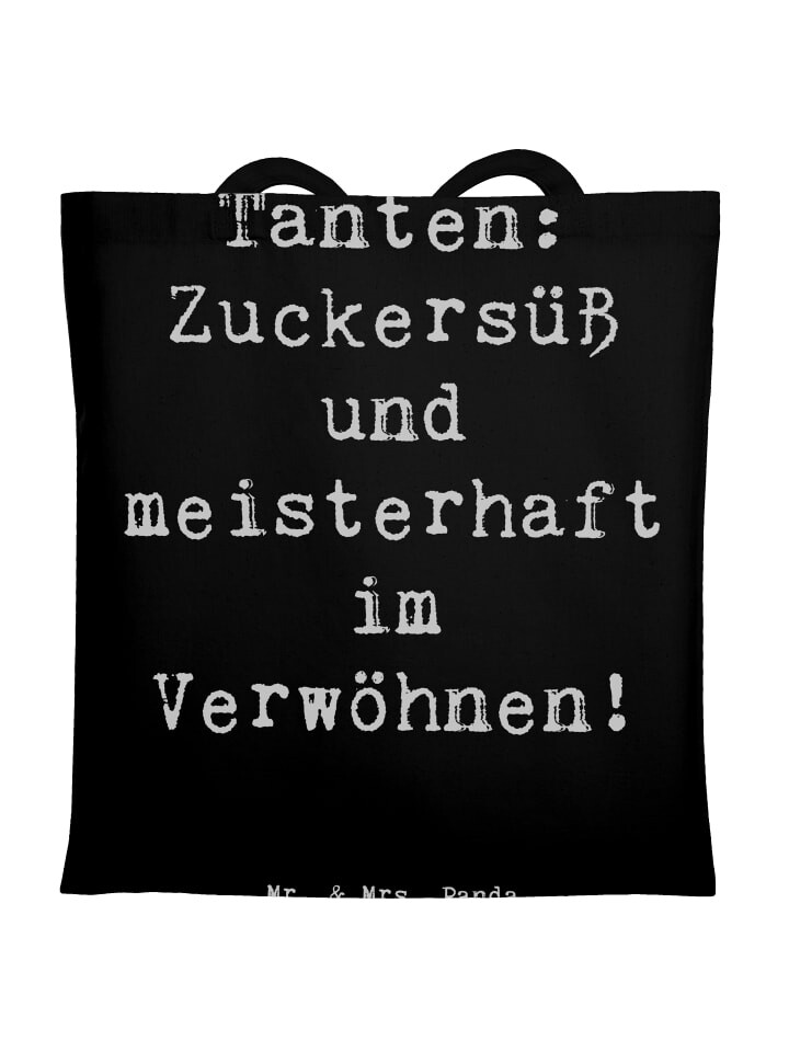 Сумка для переноски Mr & Mrs Panda Tante Zuckersüß, черный
Сумка для переноски Mr & Mrs Panda Tante Zuckersüß, черный