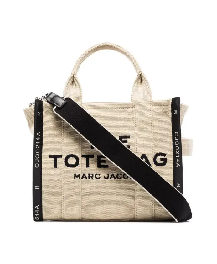 Жаккардовая мини сумка тоут Marc Jacobs, бежевый
Жаккардовая мини сумка тоут Marc Jacobs, бежевый