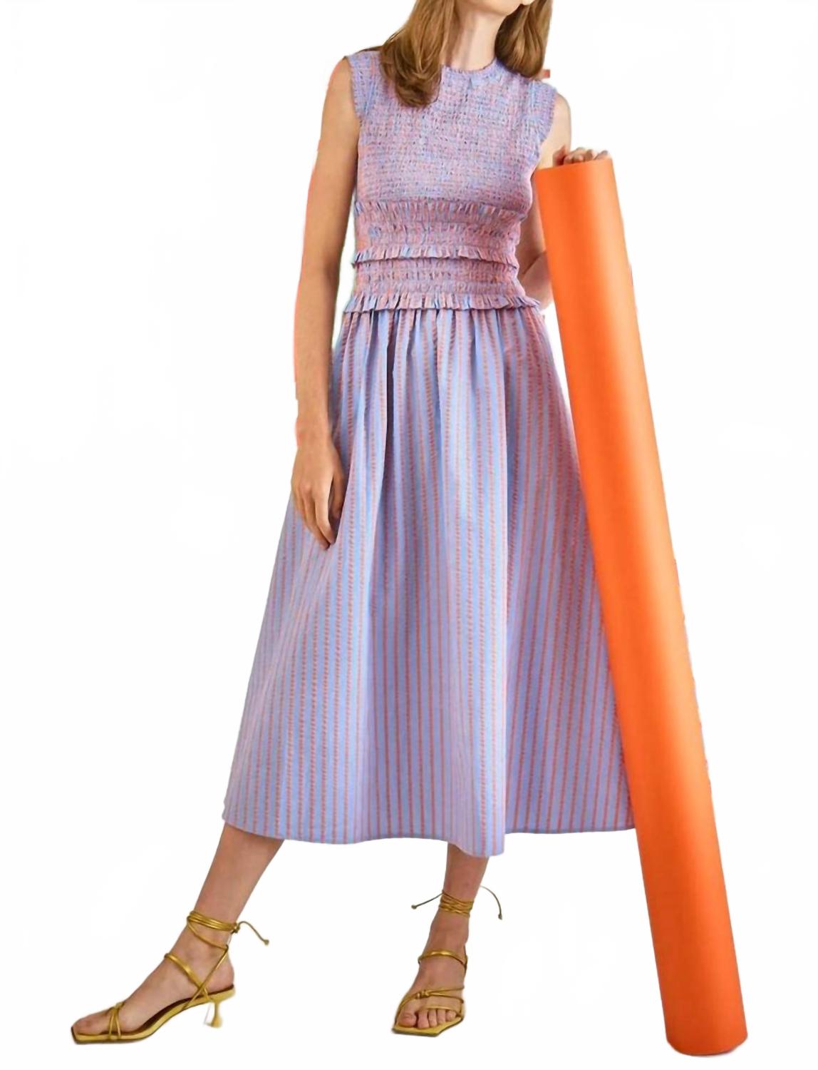 Платье Louise в пляжную полоску Hunter Bell, Beach Stripe
Платье Louise в пляжную полоску Hunter Bell, Beach Stripe