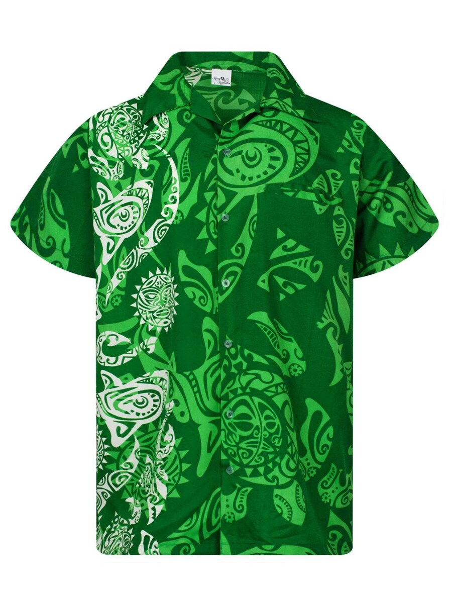 Рубашка King Kameha Maori Wedding, зеленый
Рубашка King Kameha Maori Wedding, зеленый