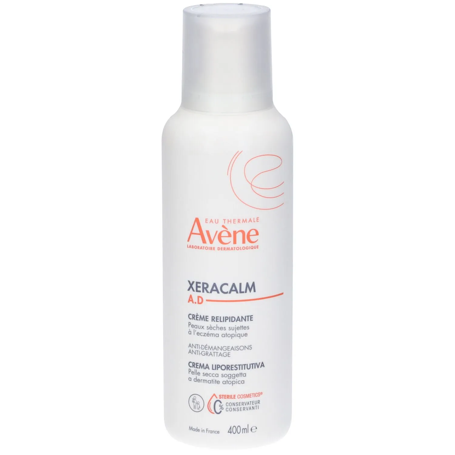 Avene Xeracalm Ad Cr Lipo400мл Деликатный состав
Avene Xeracalm Ad Cr Lipo400мл Деликатный состав