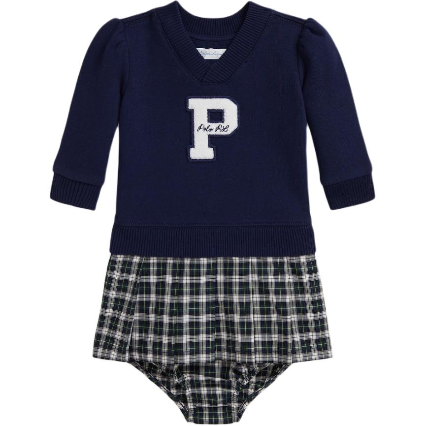 Комплект с юбкой для малышей Polo Ralph Lauren, темно-синий
Комплект с юбкой для малышей Polo Ralph Lauren, темно-синий