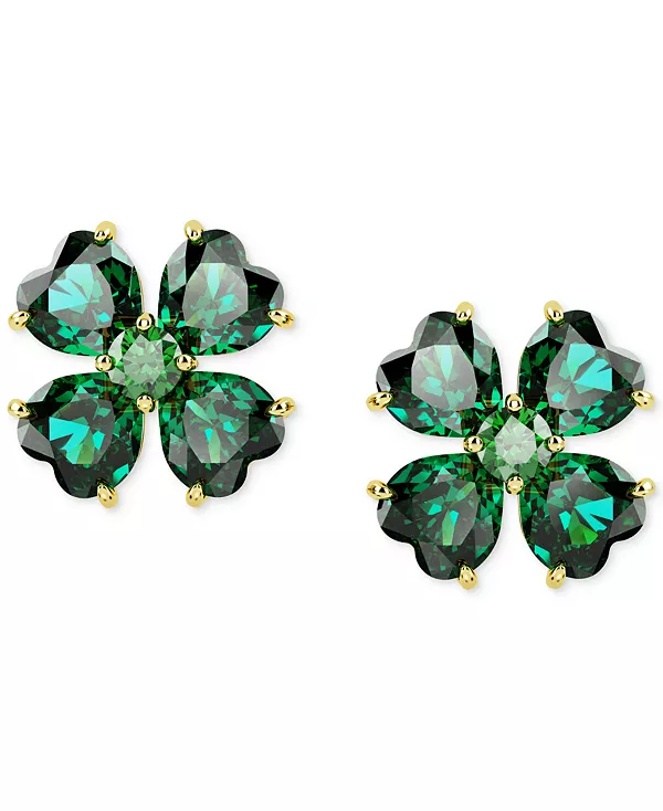 Серьги-Гвоздики с зелеными кристаллами золотистого оттенка «Идиллия» Swarovski, green
Серьги-Гвоздики с зелеными кристаллами золотистого оттенка «Идиллия» Swarovski, green