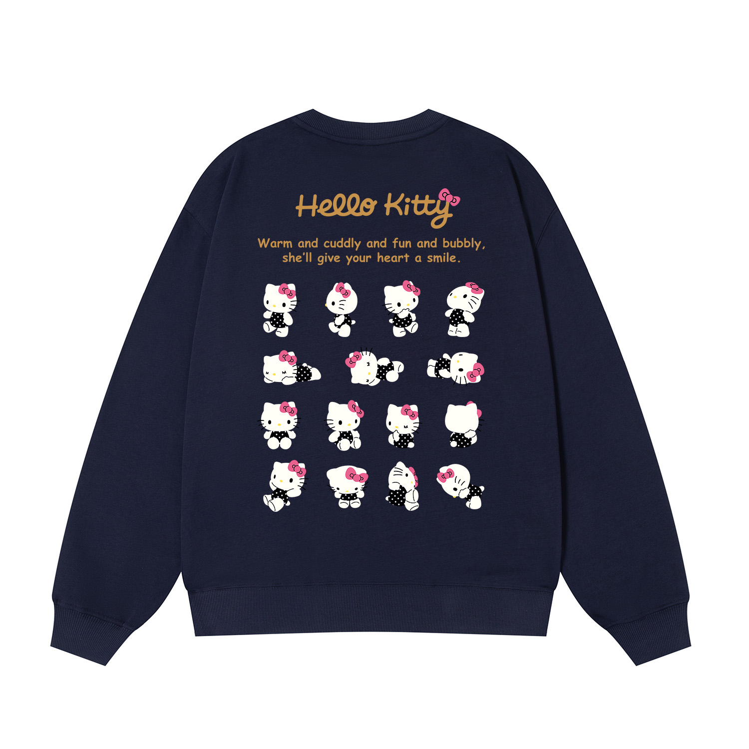 Hello Kitty Hello Kitty SS25 свитшот Unisex Sanrio, синий
Hello Kitty Hello Kitty SS25 свитшот Unisex Sanrio, синий