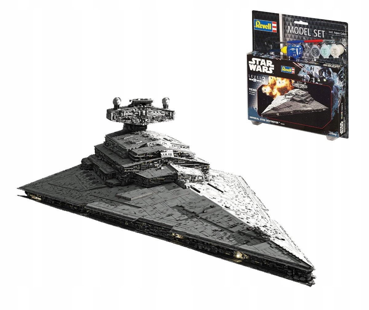 Revell, Звездный разрушитель Звездных войн, Набор моделей, 10+
Revell, Звездный разрушитель Звездных войн, Набор моделей, 10+