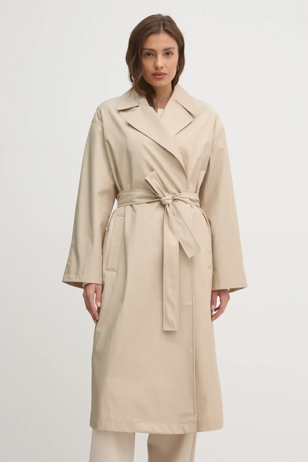 Плащ Calvin Klein, бежевый
Плащ Calvin Klein, бежевый