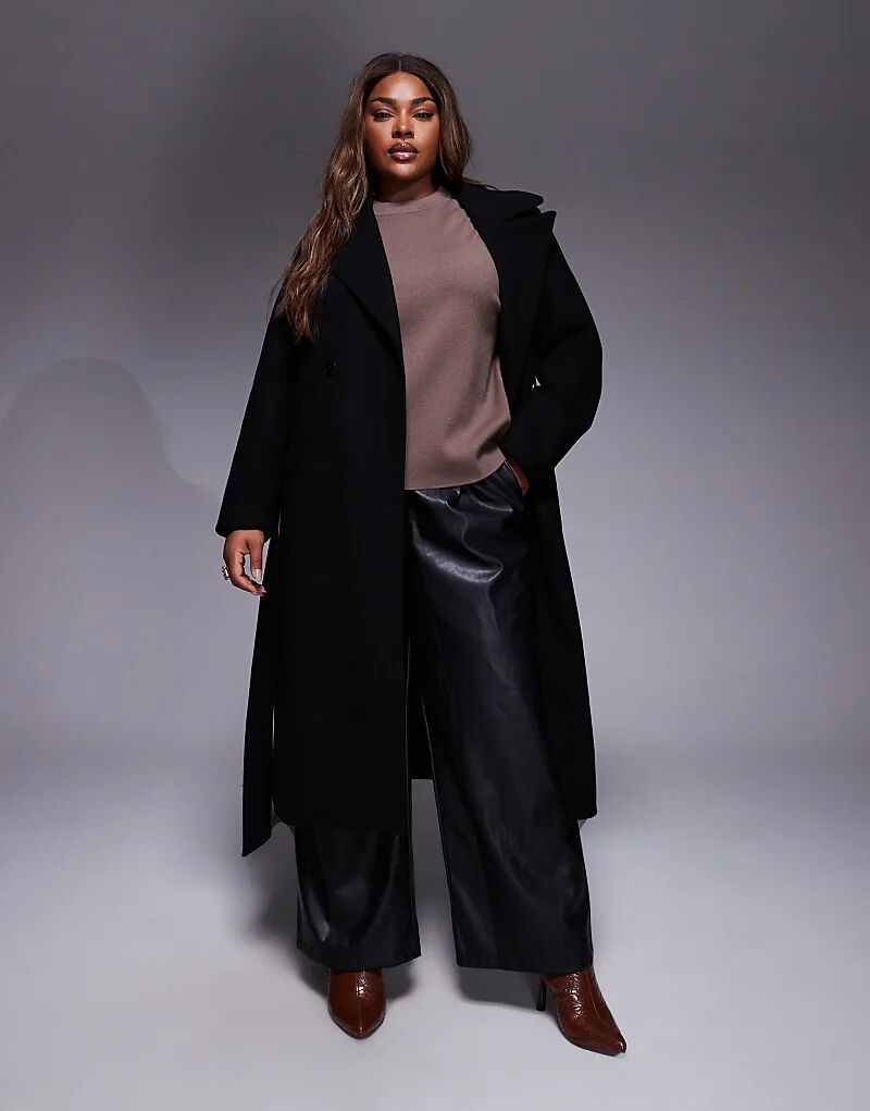 Формальное пальто-халат Forever New Curve черного цвета
Формальное пальто-халат Forever New Curve черного цвета