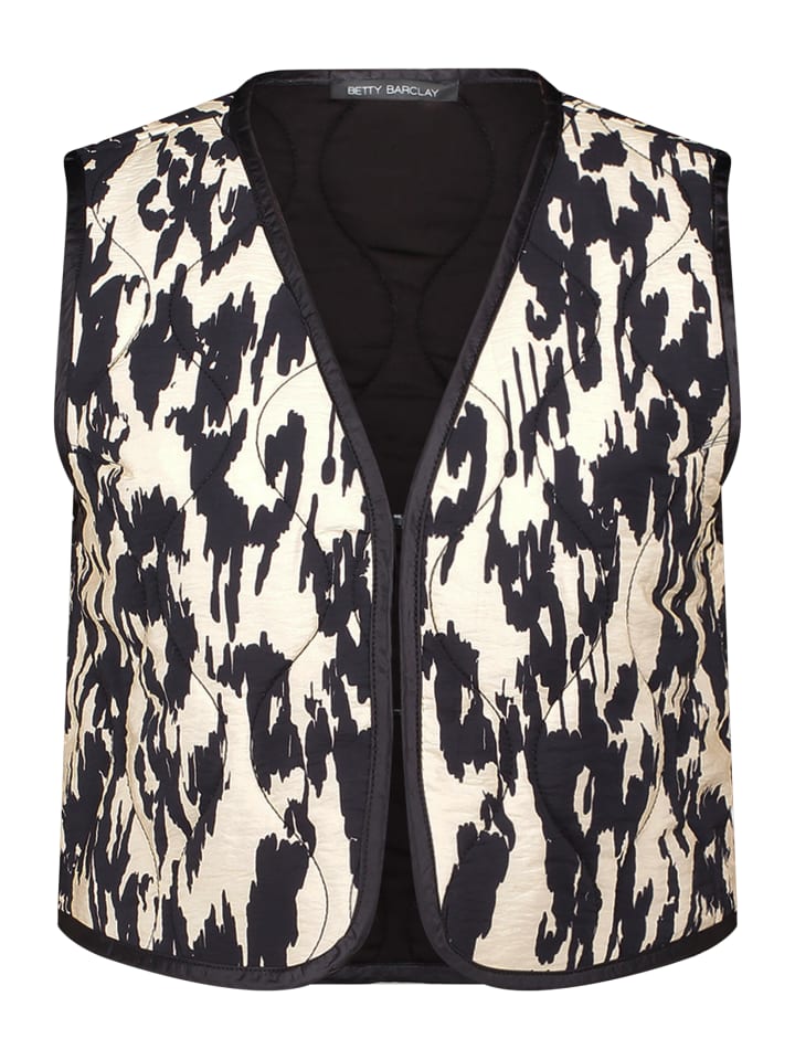 Утепленный жилет Betty Barclay, черный/белый
Утепленный жилет Betty Barclay, черный/белый