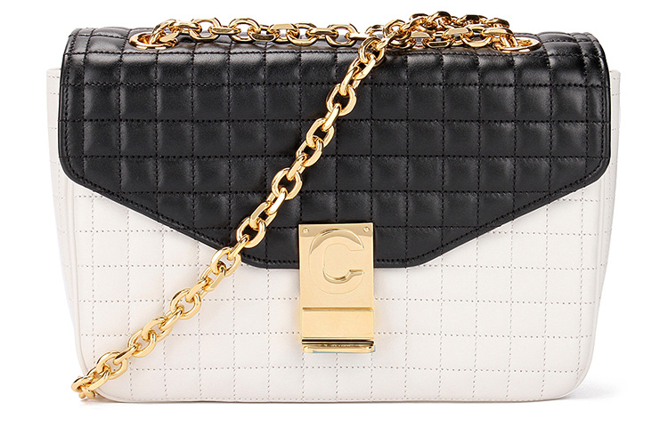 CELINE Кожаная сумка Tofu, сумка через плечо, кроссбоди женская черно-белая цветовая гамма
CELINE Кожаная сумка Tofu, сумка через плечо, кроссбоди женская черно-белая цветовая гамма