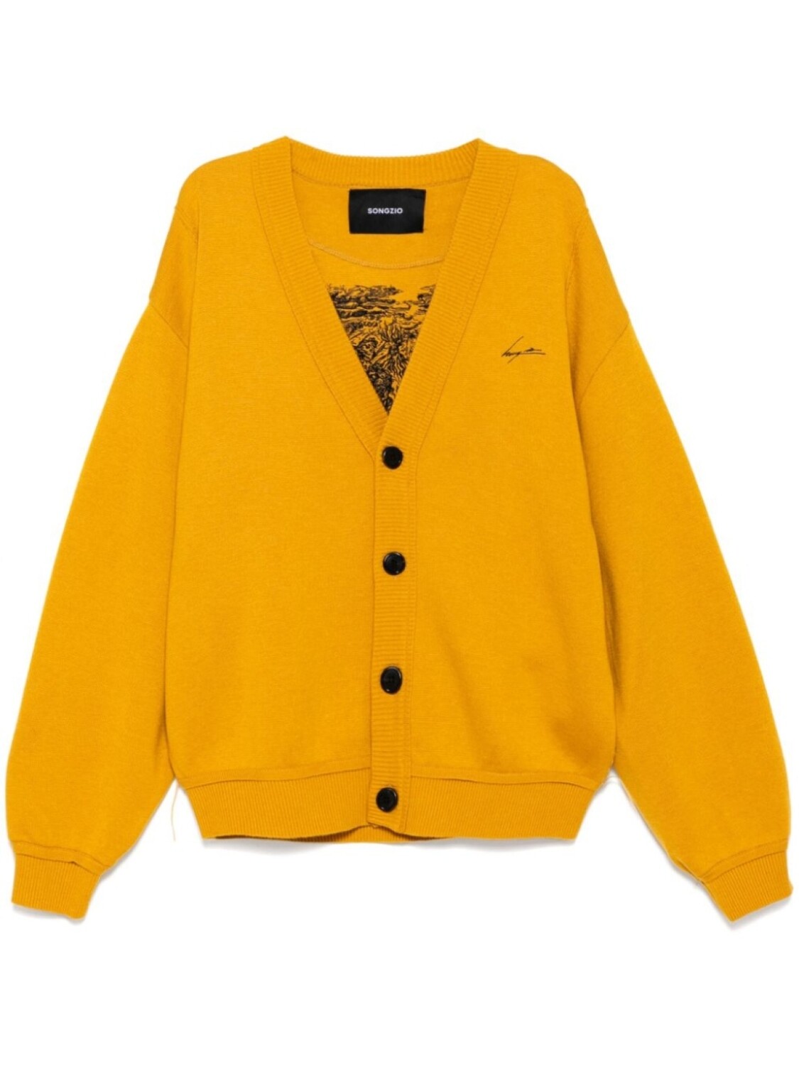 Кардиган с вышивкой SONGZIO, желтый
Кардиган с вышивкой SONGZIO, желтый