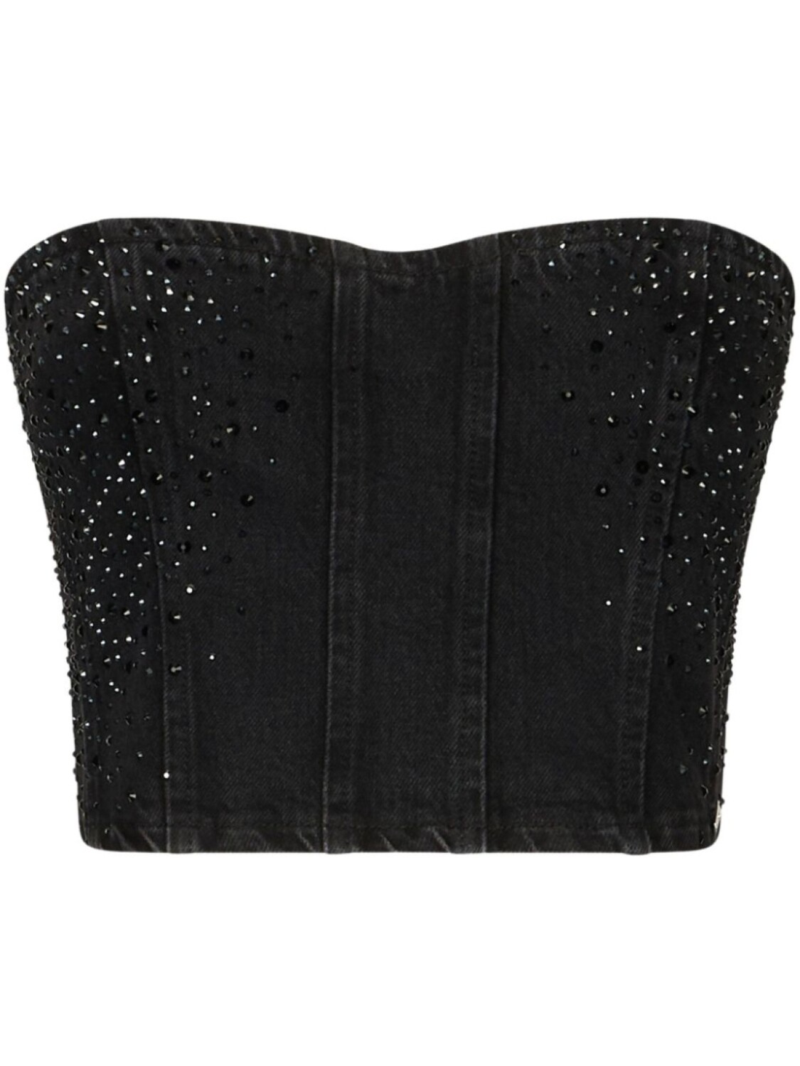 LIU JO Джинсовый топ со стразами, черный
LIU JO Джинсовый топ со стразами, черный