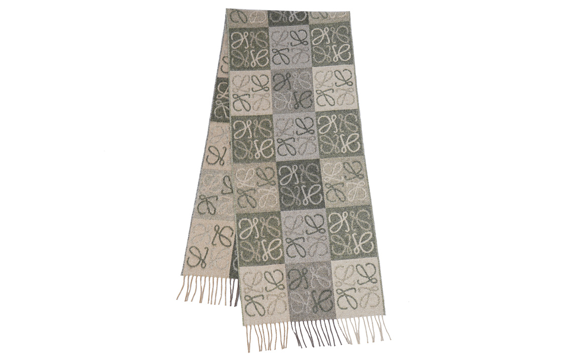 Шерстяной кашемировый вязаный шарф унисекс кофе LOEWE
Шерстяной кашемировый вязаный шарф унисекс кофе LOEWE