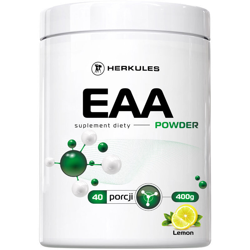 Herkules, Порошок EAA, Лимон, Биологически активная добавка, 400г 
Herkules, Порошок EAA, Лимон, Биологически активная добавка, 400г