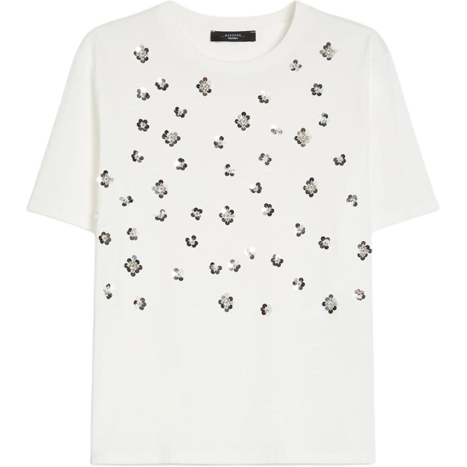 Футболка Weekend Max Mara Cabina с пайетками WEEKEND MaxMara, белый
Футболка Weekend Max Mara Cabina с пайетками WEEKEND MaxMara, белый
