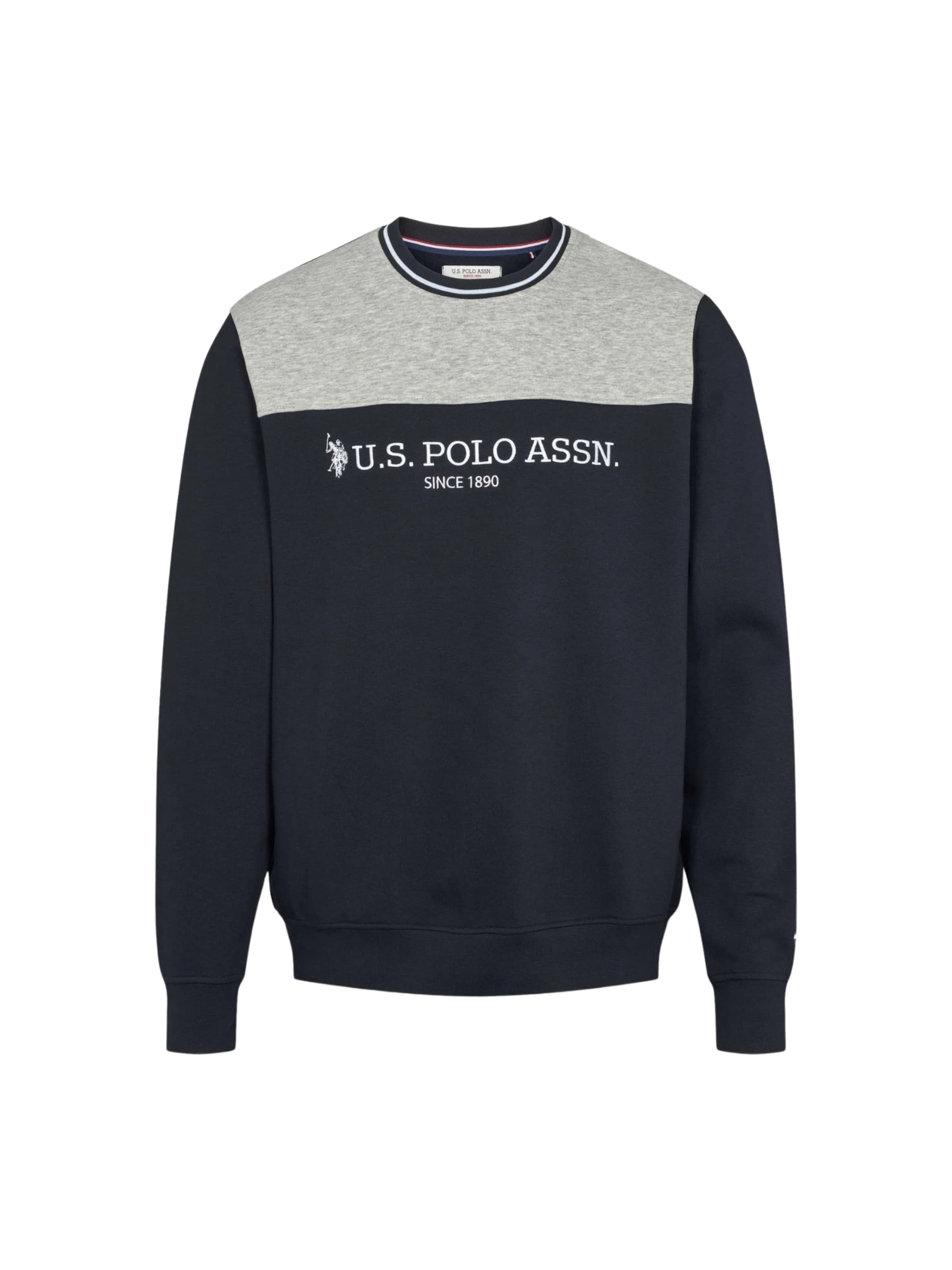 U.S. POLO ASSN. Свитер 'UMCesar' в крапчатом сером
U.S. POLO ASSN. Свитер 'UMCesar' в крапчатом сером