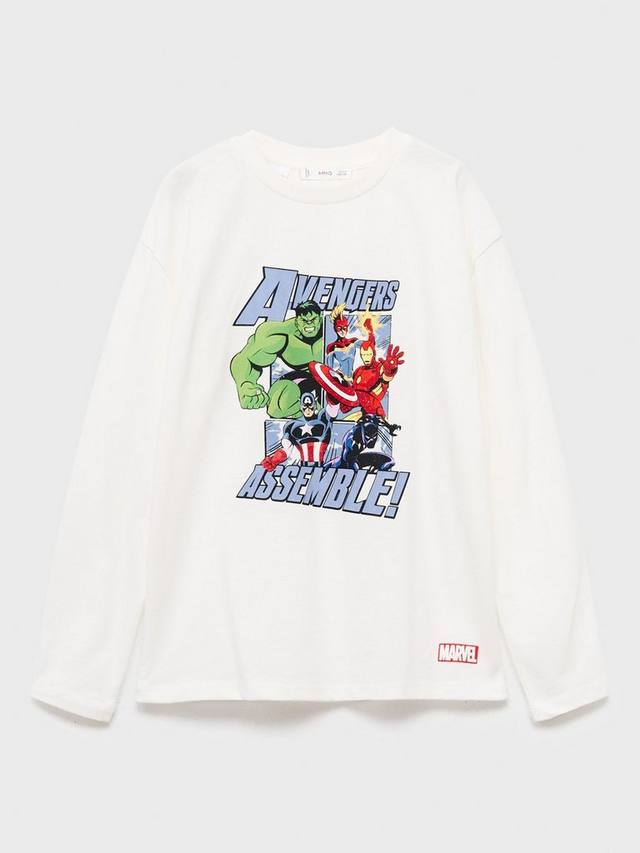 Детская футболка Marvel Avengers с длинными рукавами Mango, Natural White
Детская футболка Marvel Avengers с длинными рукавами Mango, Natural White