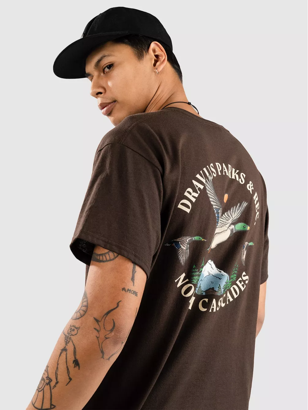 Футболка «Парки и отдых» Dravus, коричневый
Футболка «Парки и отдых» Dravus, коричневый