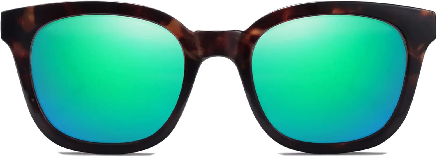 Классические квадратные поляризованные солнцезащитные очки SOJOS для женщин и мужчин в стиле ретро с защитой от УФ-излучения UV400 SJ2050, Tortoise/Green
Классические квадратные поляризованные солнцезащитные очки SOJOS для женщин и мужчин в стиле ретро с защитой от УФ-излучения UV400 SJ2050, Tortoise/Green