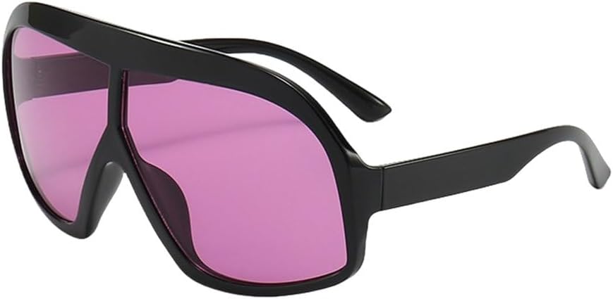 Солнцезащитные очки One Piece для женщин и мужчин, большие солнцезащитные очки с леопардовым принтом, женские защитные очки-щитки UV400, черные с фиолетовым, один размер MTZJH, One Color
Солнцезащитные очки One Piece для женщин и мужчин, большие солнцезащитные очки с леопардовым принтом, женские защитные очки-щитки UV400, черные с фиолетовым, один размер MTZJH, One Color