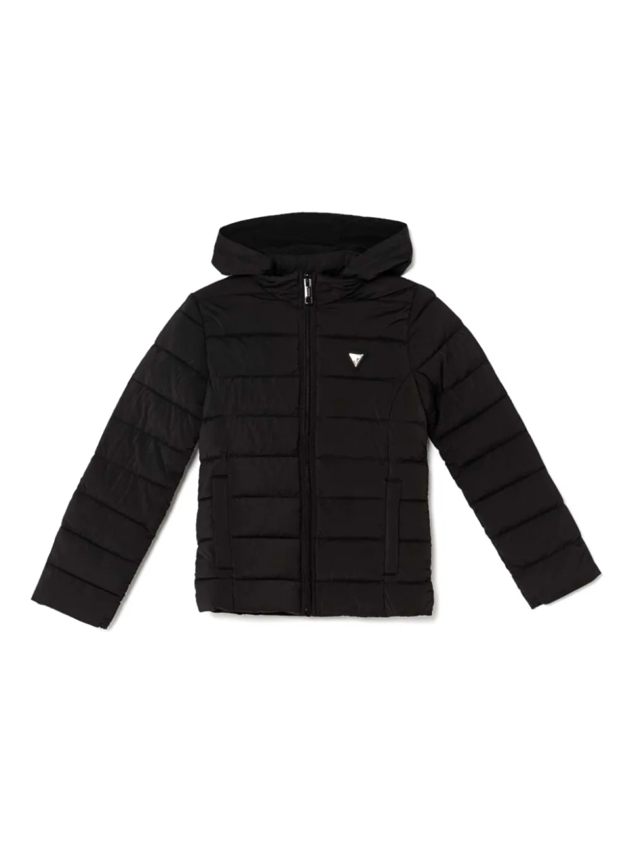 Guess Kids детская утепленная куртка с капюшоном, черный
Guess Kids детская утепленная куртка с капюшоном, черный