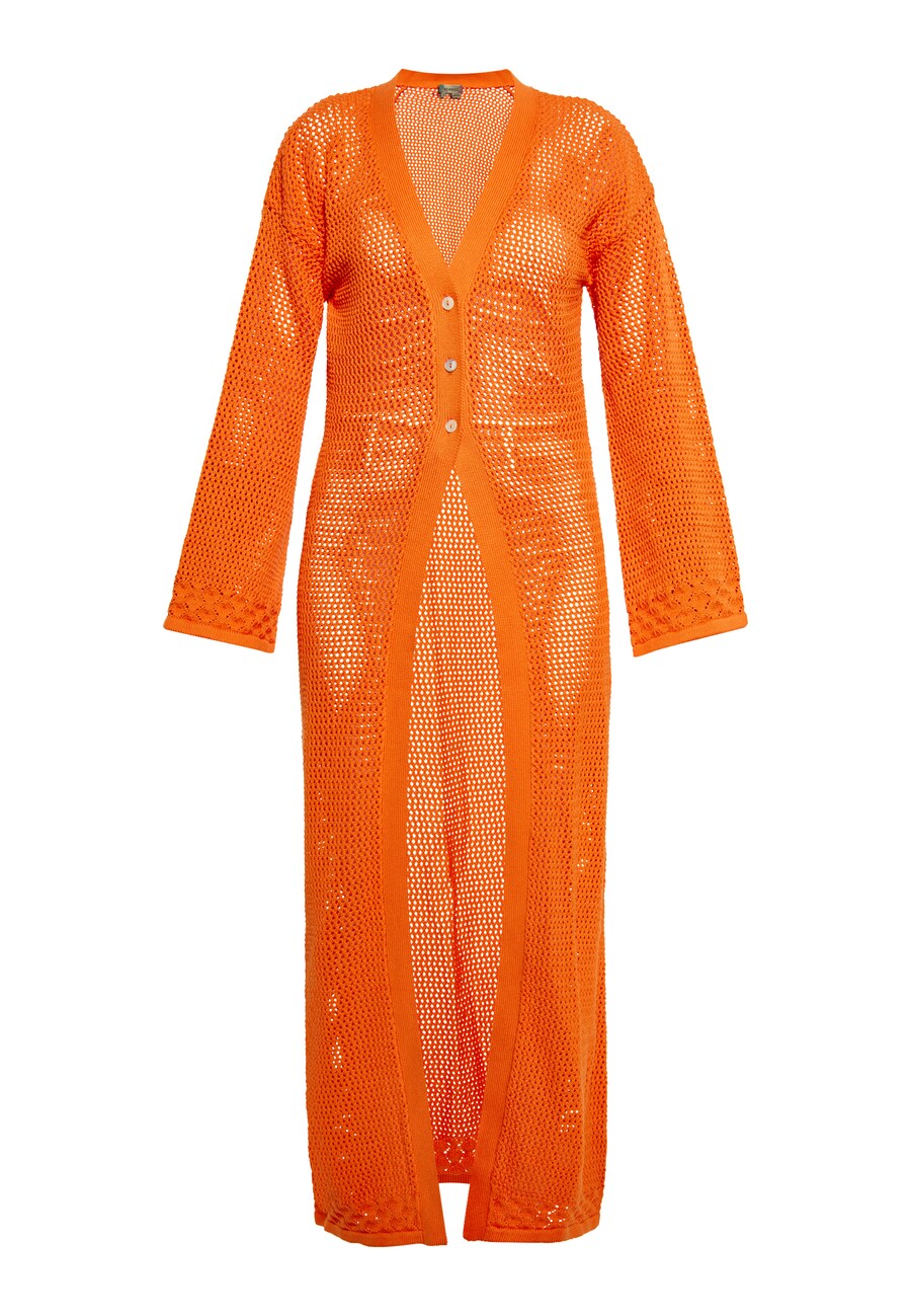 Кардиган оверсайз ebeeza, оранжевый
Кардиган оверсайз ebeeza, оранжевый