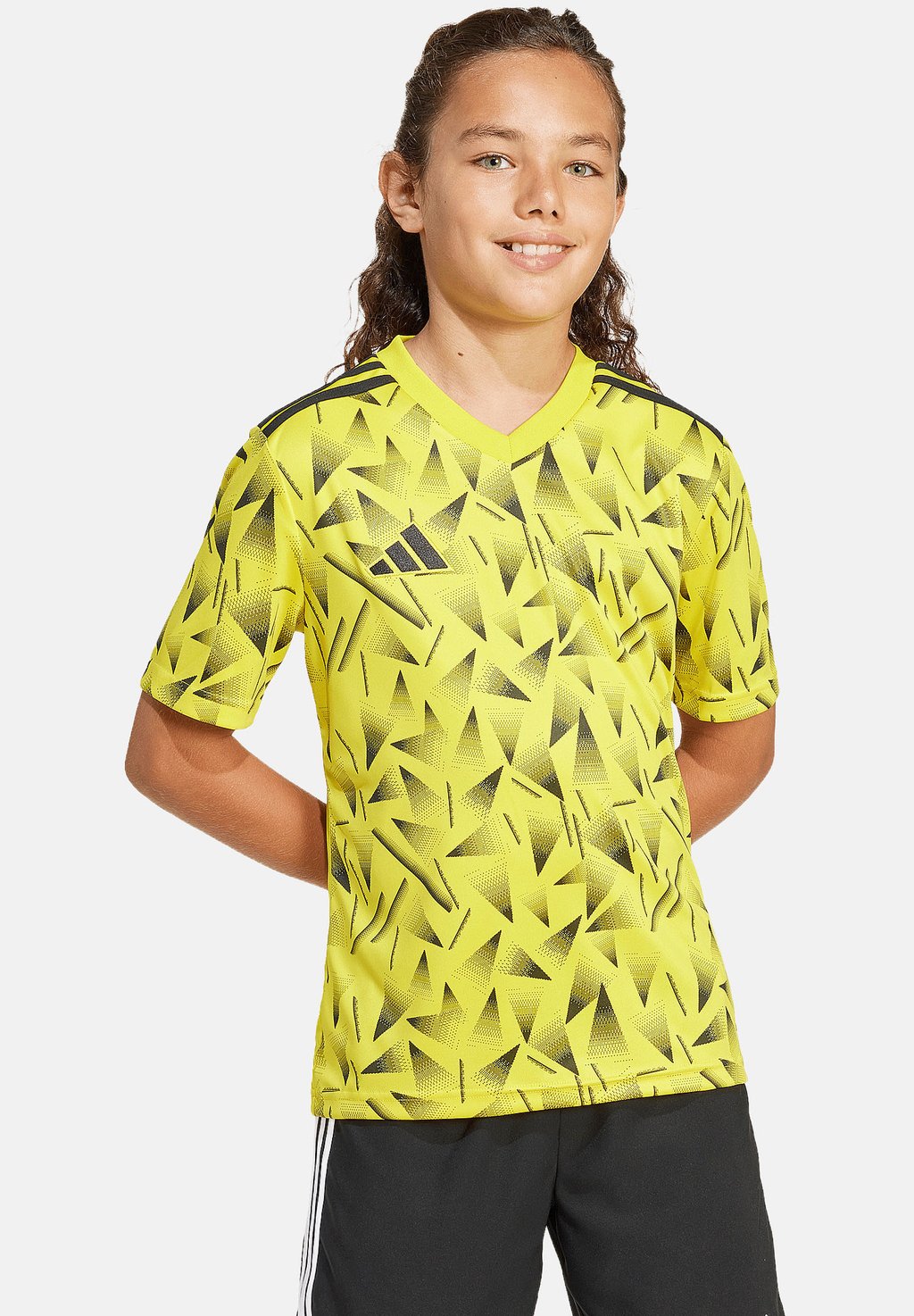 Спортивная футболка FUSSBALL Adidas Performance, желтый 
Спортивная футболка FUSSBALL Adidas Performance, желтый