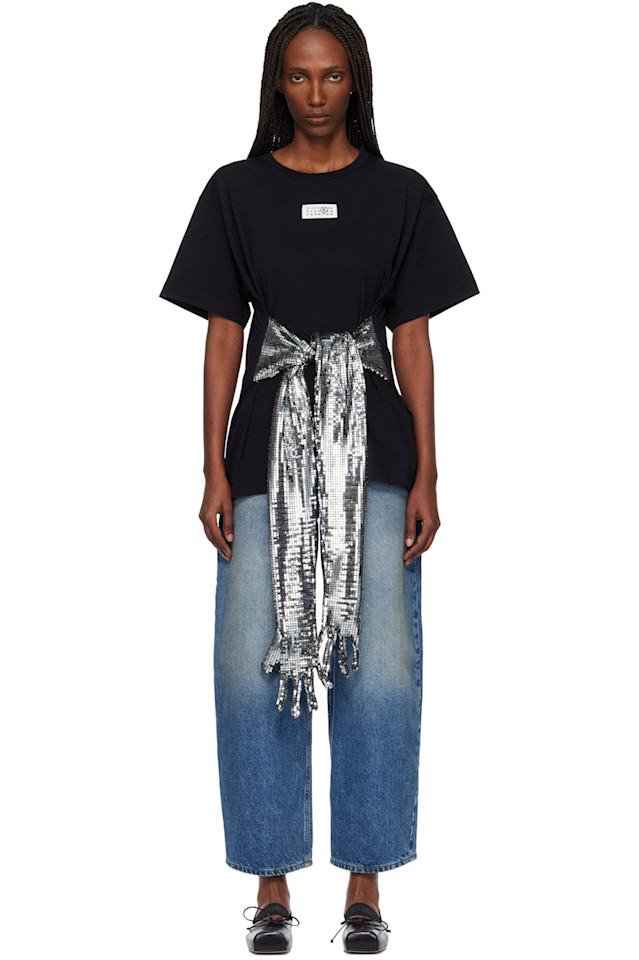 Хлопковые перчатки футболка Mm6 Maison Margiela, черный
Хлопковые перчатки футболка Mm6 Maison Margiela, черный