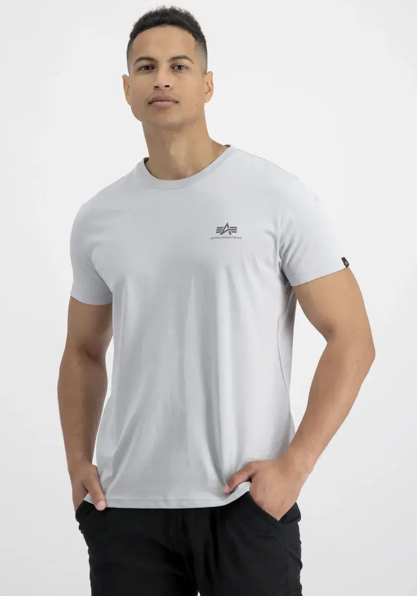 Рубашка с круглым вырезом Alpha Industries "BASIC T SMALL LOGO", серый
Рубашка с круглым вырезом Alpha Industries "BASIC T SMALL LOGO", серый