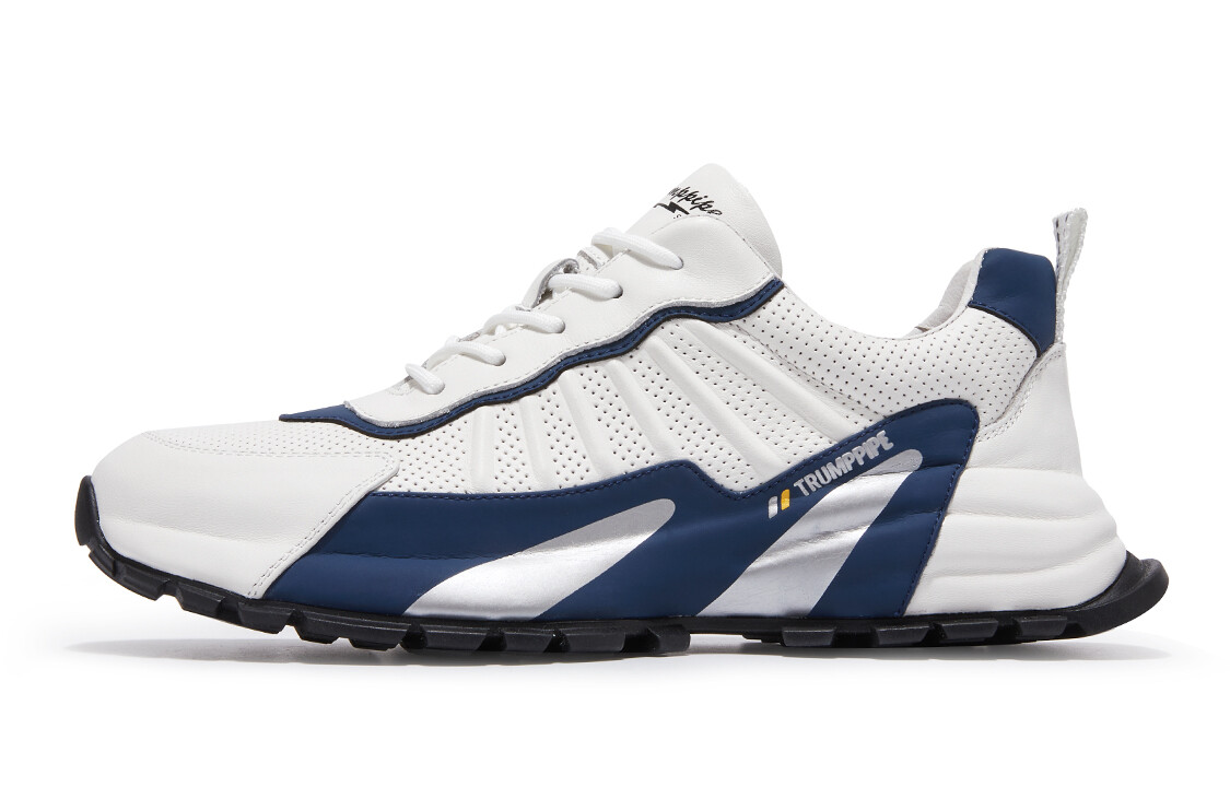 Мужские кроссовки Lifestyle с низким верхом, белый/синий Trumppipe
Мужские кроссовки Lifestyle с низким верхом, белый/синий Trumppipe