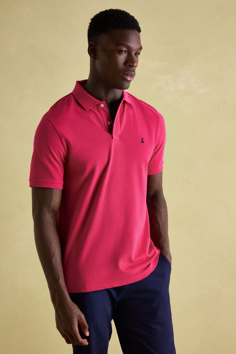 Рубашка поло из древесного хлопка пике Joules, розовый
Рубашка поло из древесного хлопка пике Joules, розовый