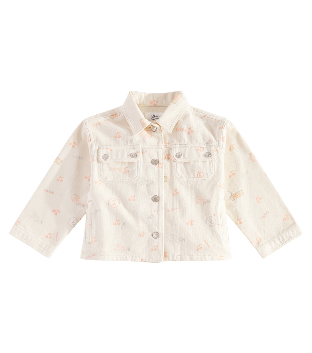 Джинсовая куртка с принтом Gillie Bonpoint, Im Tomette
Джинсовая куртка с принтом Gillie Bonpoint, Im Tomette