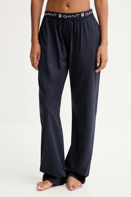 Хлопковые пижамные брюки Gant, темно-синий
Хлопковые пижамные брюки Gant, темно-синий