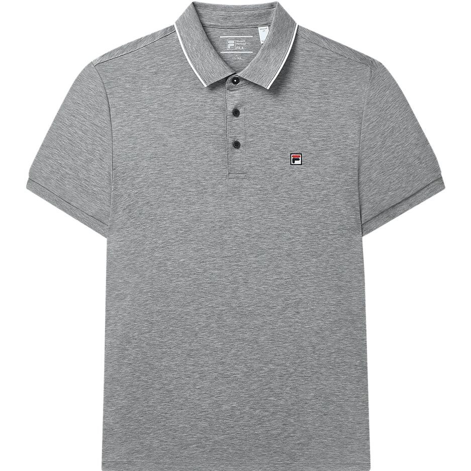 Рубашка поло мужская светло-черная серая Fila, черный
Рубашка поло мужская светло-черная серая Fila, черный