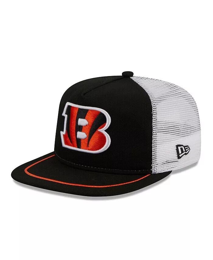 Мужская черно-белая регулируемая кепка для гольфиста Cincinnati Bengals Original Classic New Era, черный
Мужская черно-белая регулируемая кепка для гольфиста Cincinnati Bengals Original Classic New Era, черный