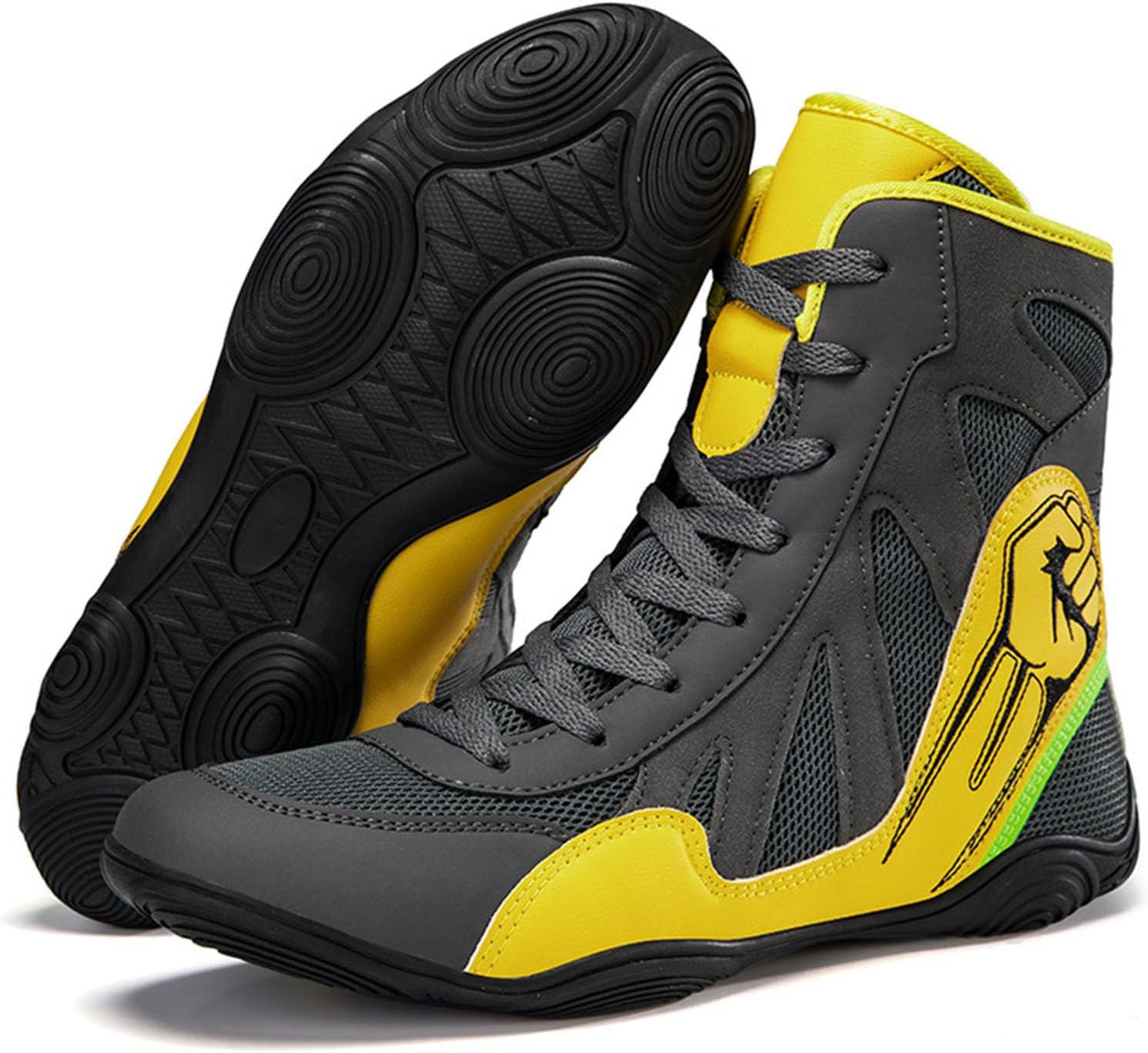 Мужские борцовские кроссовки для бокса, высокие, для фитнеса, нескользящие, для тяжелой атлетики и пауэрлифтинга Zivopah, серый
Мужские борцовские кроссовки для бокса, высокие, для фитнеса, нескользящие, для тяжелой атлетики и пауэрлифтинга Zivopah, серый