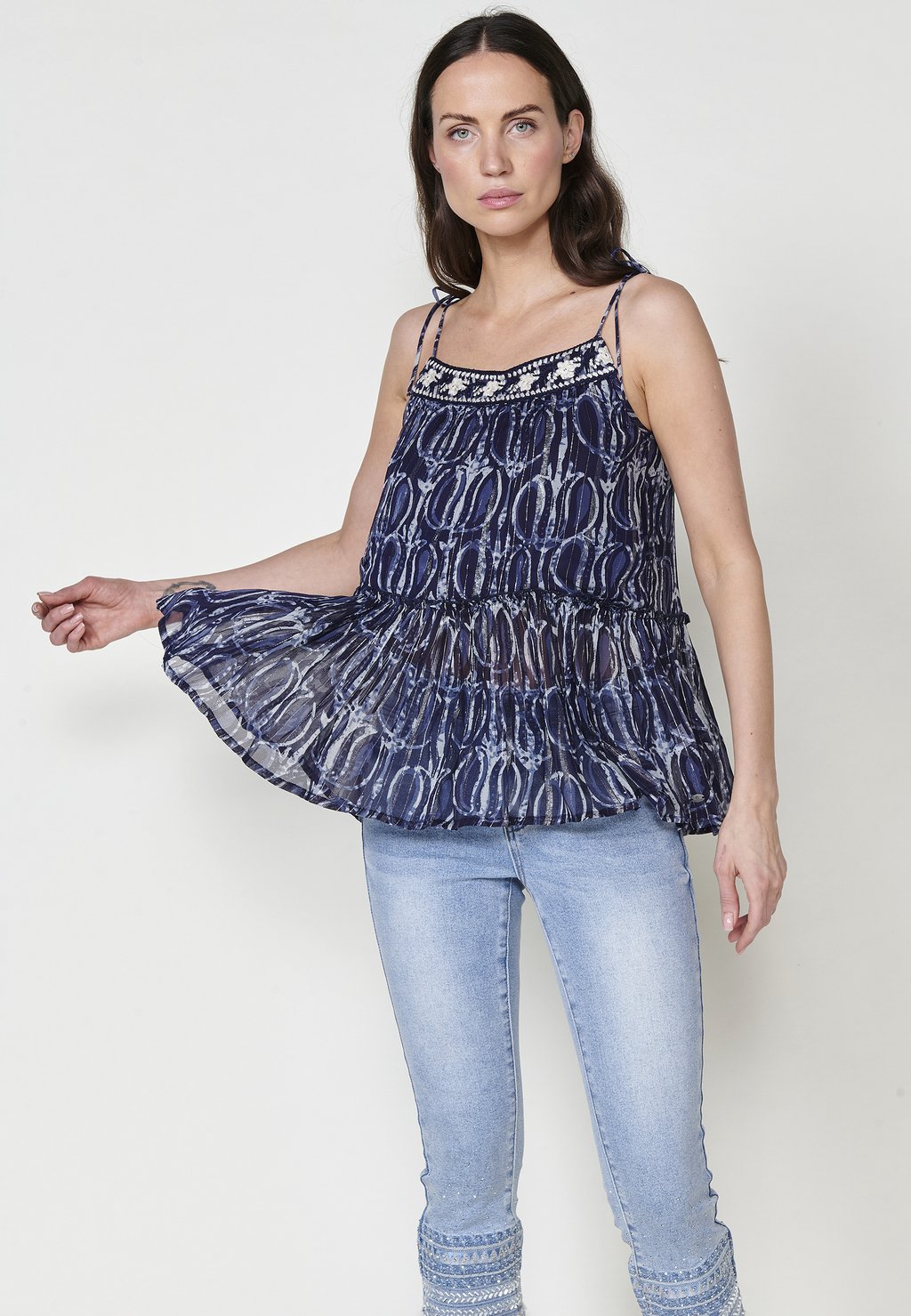 Топ Koroshi, синий
Топ Koroshi, синий