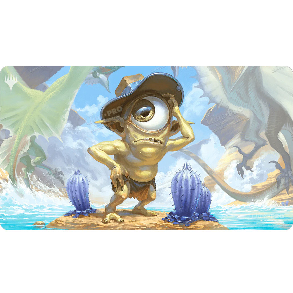 Карточная игра Ultra Pro MtG Playmat: Outlaws of Thunder Junction - Fblthp, Lost on the Range (Game On! Sale)
Карточная игра Ultra Pro MtG Playmat: Outlaws of Thunder Junction - Fblthp, Lost on the Range (Game On! Sale)