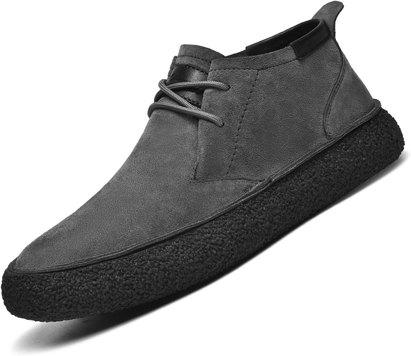 Мужские замшевые ботинки DirraBra с шнуровкой, десертные чукка, модные повседневные с круглым носком, на платформе, стильные, удобные, высокие, водонепроницаемые, для походов и работы, серый
Мужские замшевые ботинки DirraBra с шнуровкой, десертные чукка, модные повседневные с круглым носком, на платформе, стильные, удобные, высокие, водонепроницаемые, для походов и работы, серый